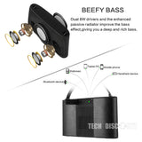 TD® Haut parleur Bluetooth sans fil audio appel enceinte fréquence extérieur connexion appareils électronique musique  grande puissa