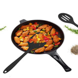 TD® Lot Ustensiles,Ensemble d'ustensiles de cuisine en Silicone noir, antiadhésifs, ustensiles de cuisine, spatule à - Type 11PCS Se