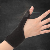 TD® 1x Poignet Pouce Articulation Main Protection Éclisse Support Entorse Arthrite Gant Sangle，Correction du doigt de la souris