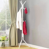 Cintre Porte-manteau Etagères Créativité en fer forgé simple du sol au plafond Etagères de salon Cintres verticaux Cintres bl