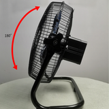 TD® Ventilateur solaire ventilateur de charge maison grand vent extérieur portable 12 pouces camping ventilateur de charge solaire