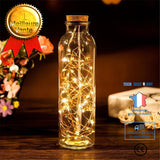 TD® Guirlande lumineuse LED à piles 10M 5M 4M 2M fil de cuivre guirlande lumineuse lumières de - Modèle: 5M DC12V Yellow  - MILEDCA0