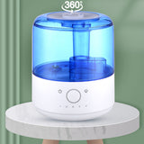 TD® Affichage numérique intelligent top eau bureau humidificateur ménage muet chambre grand volume de brouillard humidificateur d'ai