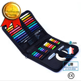 26 pièces d'ensemble de plomb de couleur sans bois, ensemble plomb de couleur soluble dans l'eau, outils peinture et de color