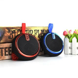 TD® Haut-parleur Bluetooth Mini Haut-parleur Bluetooth Intelligent Haut-parleur Bluetooth Sans Fil Très Pratique Bleu