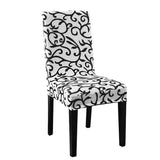 TD® Housse de chaise extensible de salle a manger décoration tendance et moderne design motif pour embellir chaises intérieur