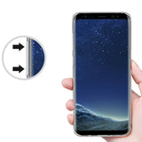 TD® Coque pour téléphone portable Samsung GalaxyS8+ S8 PlusTPU coque transparente anti-collision pour téléphone portable