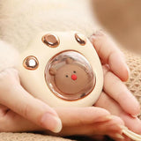 TD® Mignon mignon animal de compagnie chat griffe chauffe-mains USB portable rechargeable mini chauffe-main chaud bébé