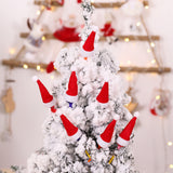 TD® Ensemble de couverts de Noël Fournitures de Noël sac à couverts ensemble de couverts fournitures de décoration de Noël 10pack
