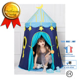 TD® tente étoilées féerique colorées phosphorescente brille dans le noiir artisanal solide pour enfants intérieur extérieur meuble