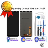 TD®  Kit complet Convient pour écran LCD pour Samsung Galaxy J4 Plus 2018 J415 J415F vitre tactile lcd + Kit outils NOIR